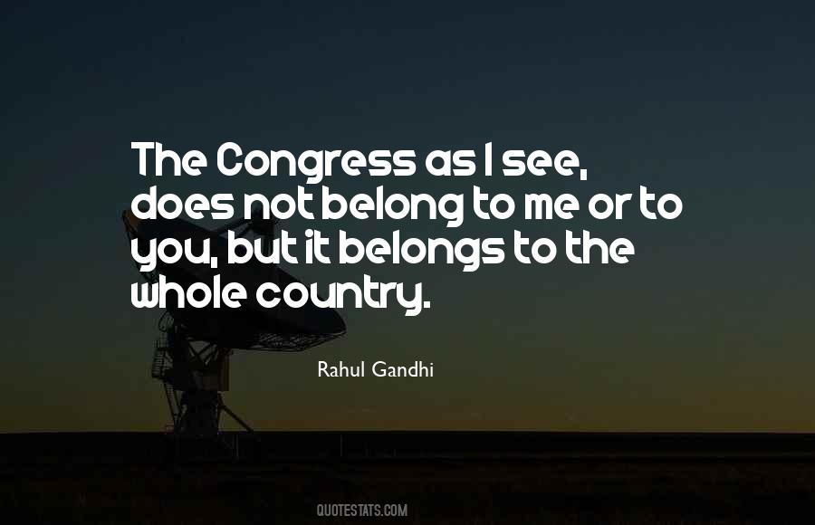 Not Belong To Me Quotes #1390302