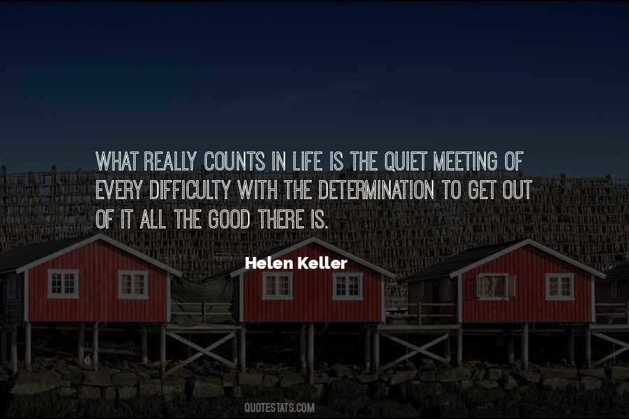 Quotes About Life Determination #183074