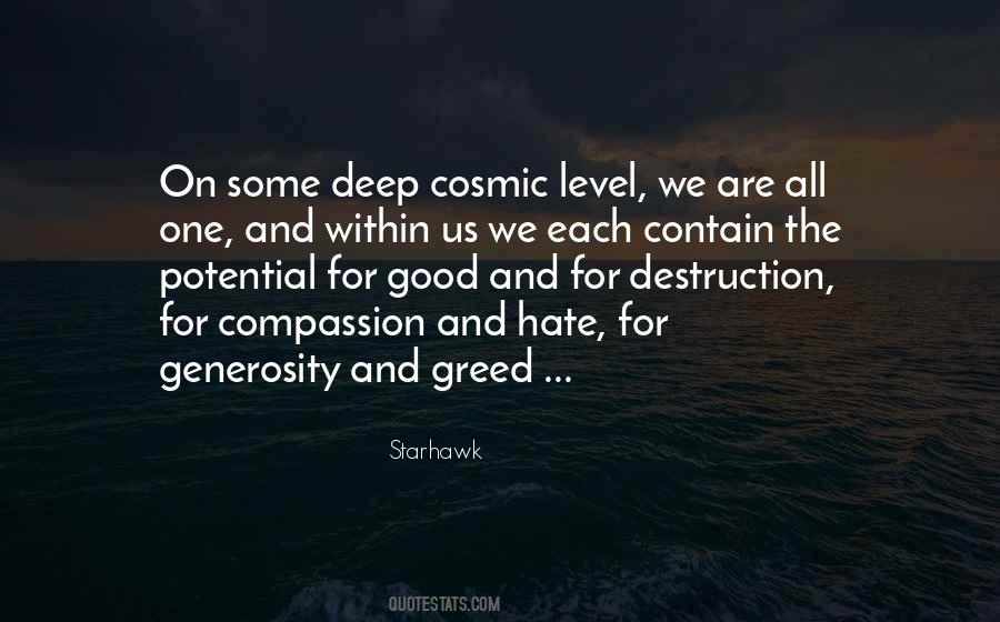 Generosity And Compassion Quotes #1157019