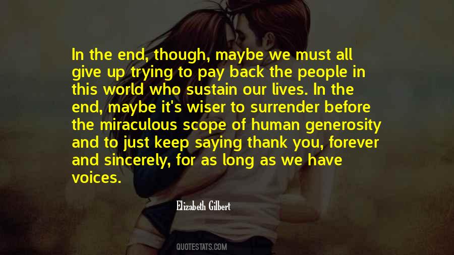 Generosity And Compassion Quotes #1217824