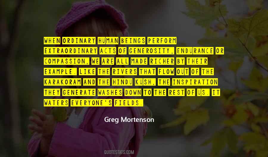 Generosity And Compassion Quotes #1722932