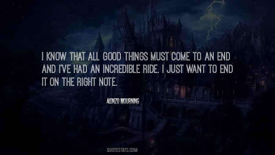 I Just Want To End Quotes #1179386