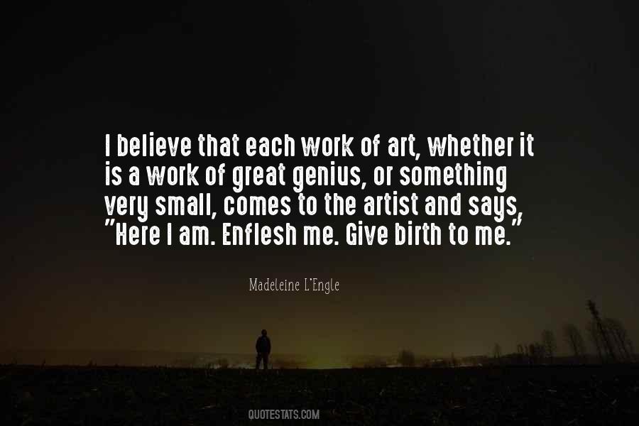 Small Art Quotes #1795556