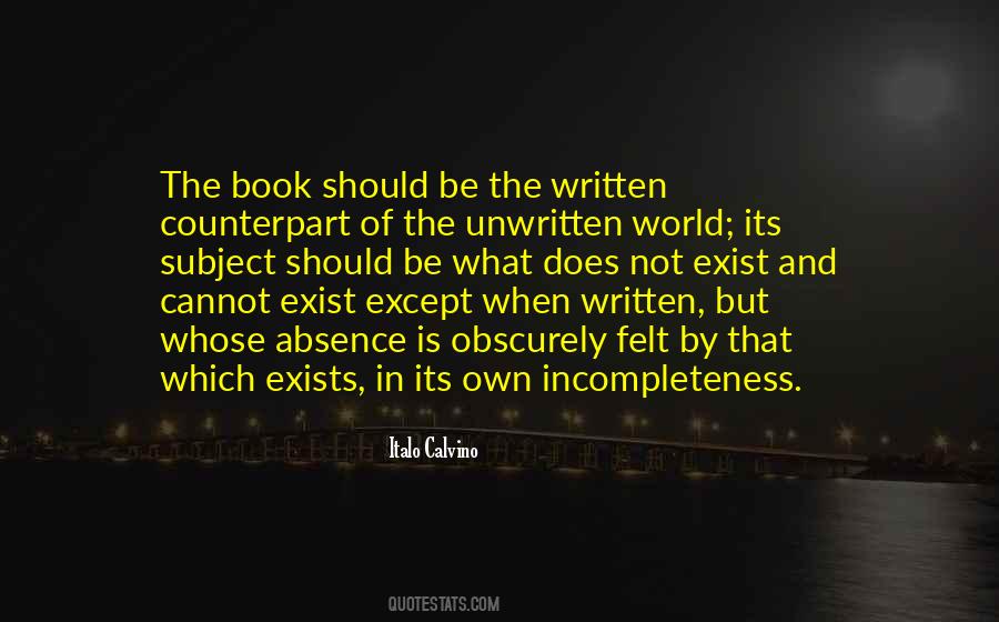Be In The World But Not Of The World Quotes #1118814