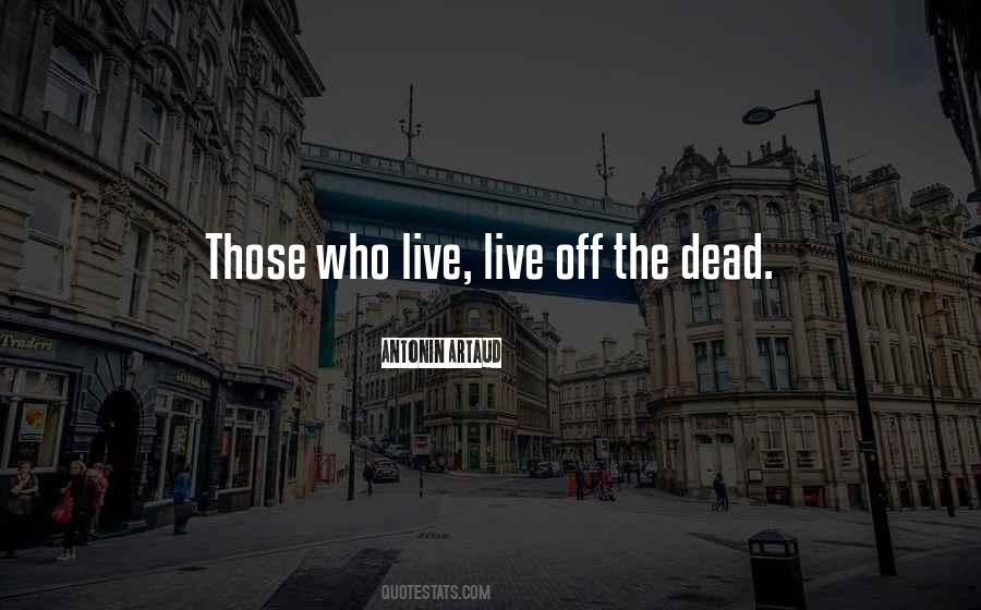 Live Off Quotes #1002477