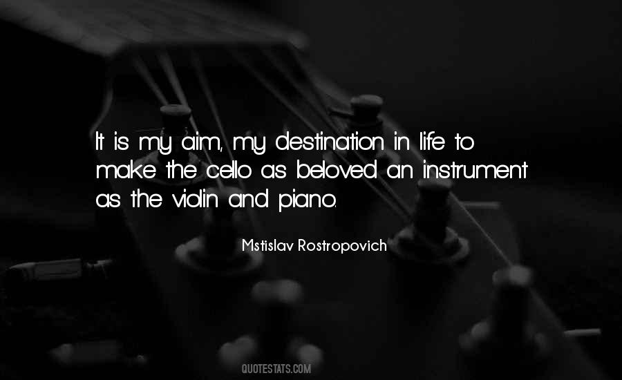 Destination Life Quotes #1661906