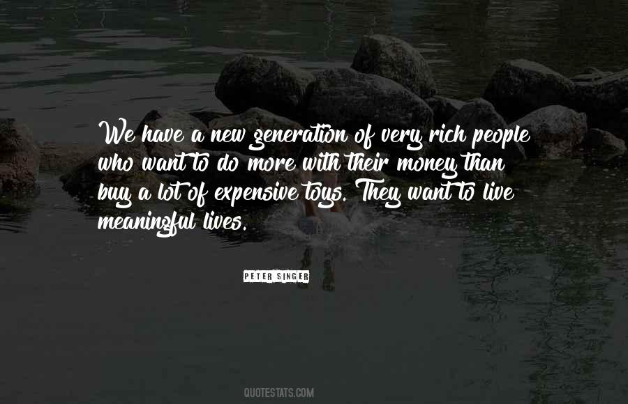 Meaningful Money Quotes #1220479