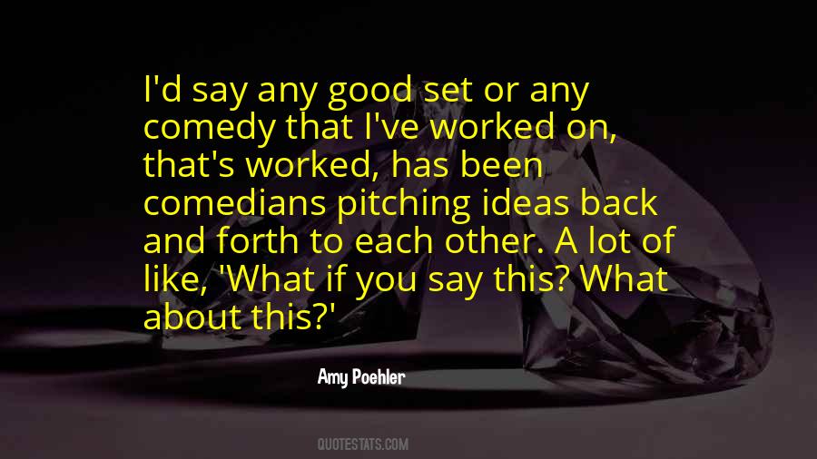 Good Pitching Quotes #1304048