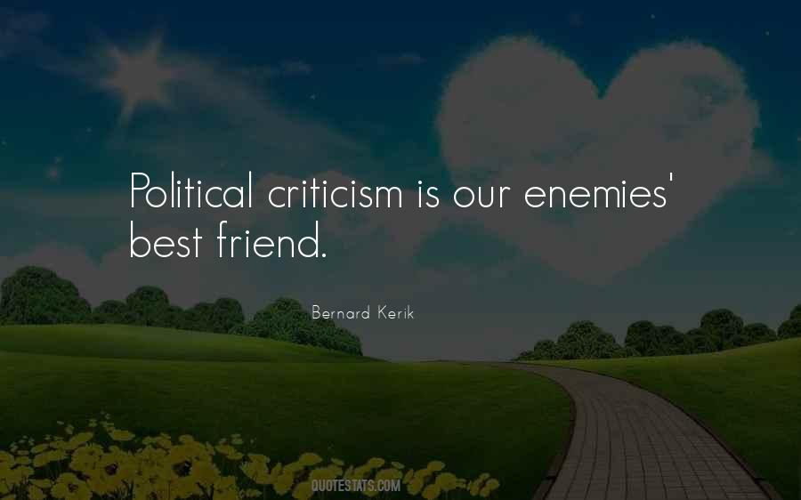 Political Criticism Quotes #243559