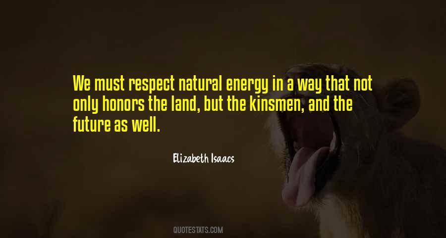 Energy Future Quotes #277001