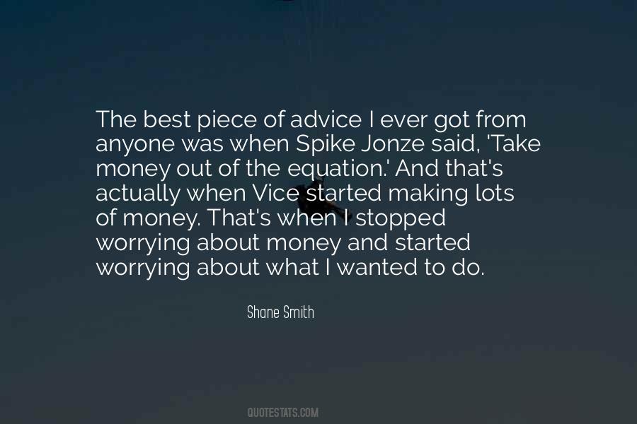 I Stopped Worrying Quotes #521315