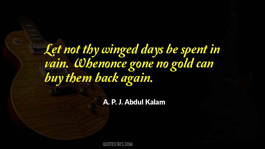Be Back Again Quotes #311523