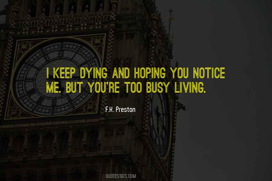 Quotes About Life Dying #716094