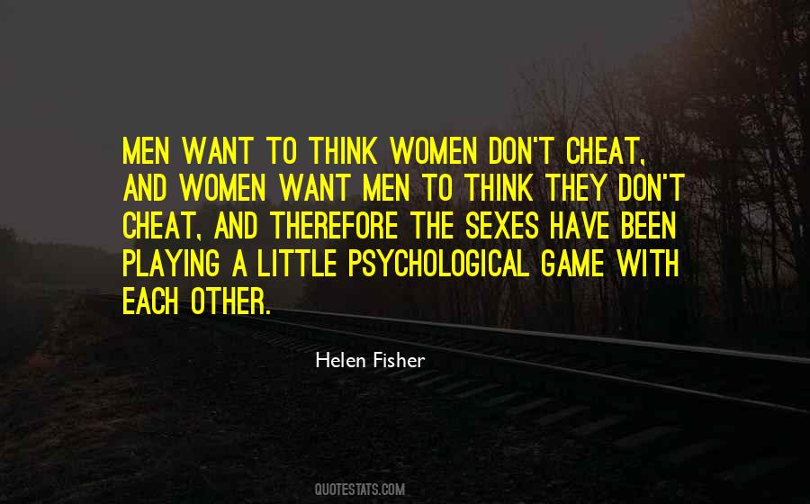 You Only Cheat Yourself Quotes #86509