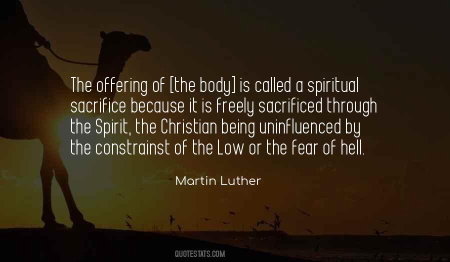 Spirit Of Fear Quotes #1467817