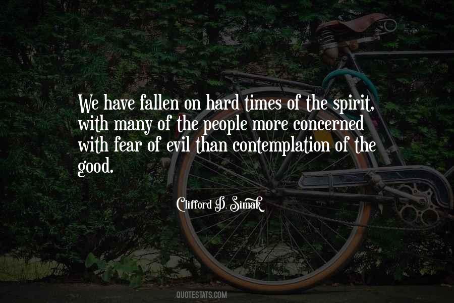 Spirit Of Fear Quotes #59465