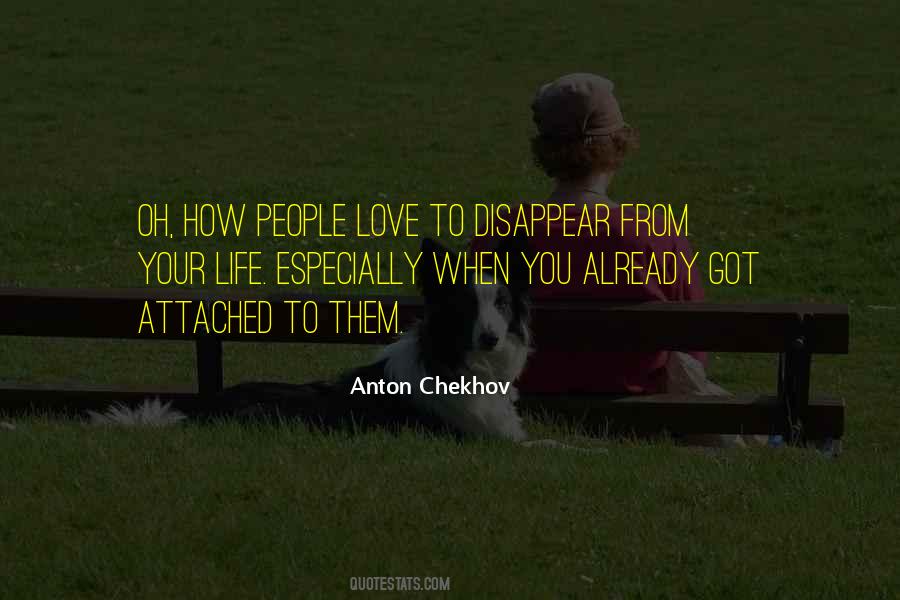 Disappear Love Quotes #827576