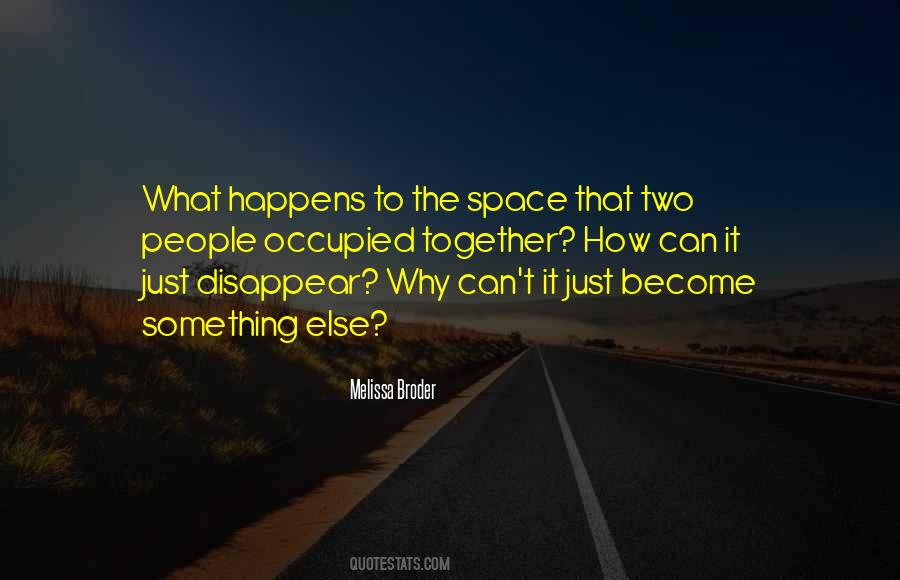 Disappear Love Quotes #984086