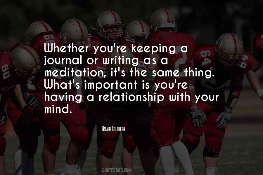 A Journal With Quotes #1149429