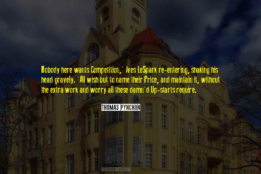 Without Competition Quotes #1098701