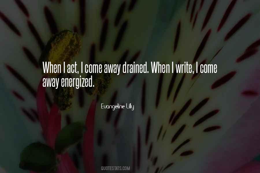 Drained Quotes #1104018