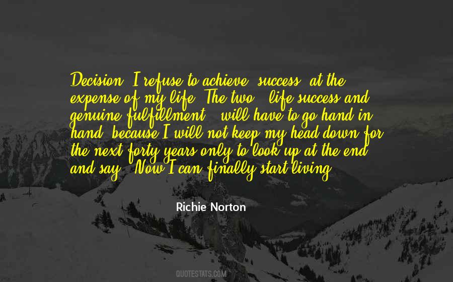 Success At The End Quotes #1808562
