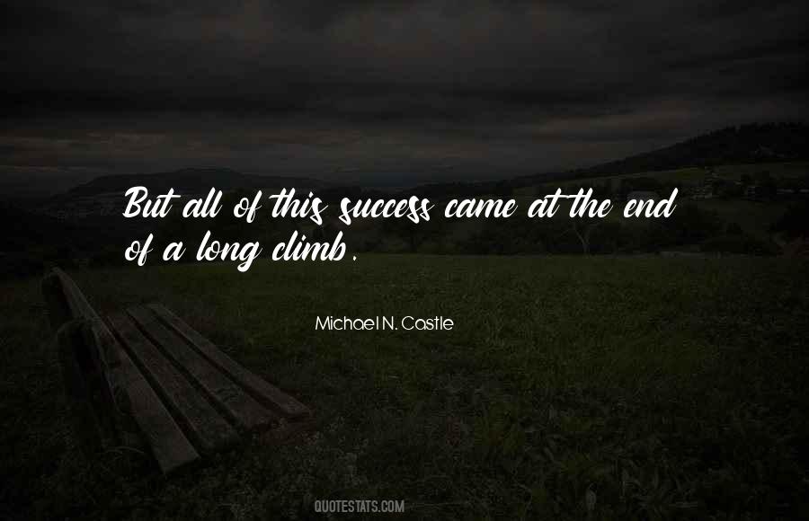 Success At The End Quotes #350395