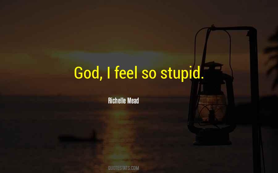 Stupid God Quotes #1703636