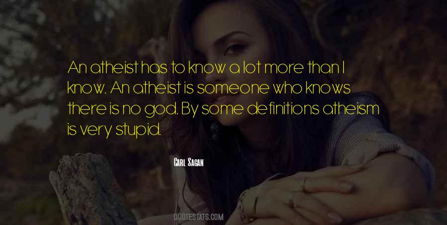 Stupid God Quotes #561674
