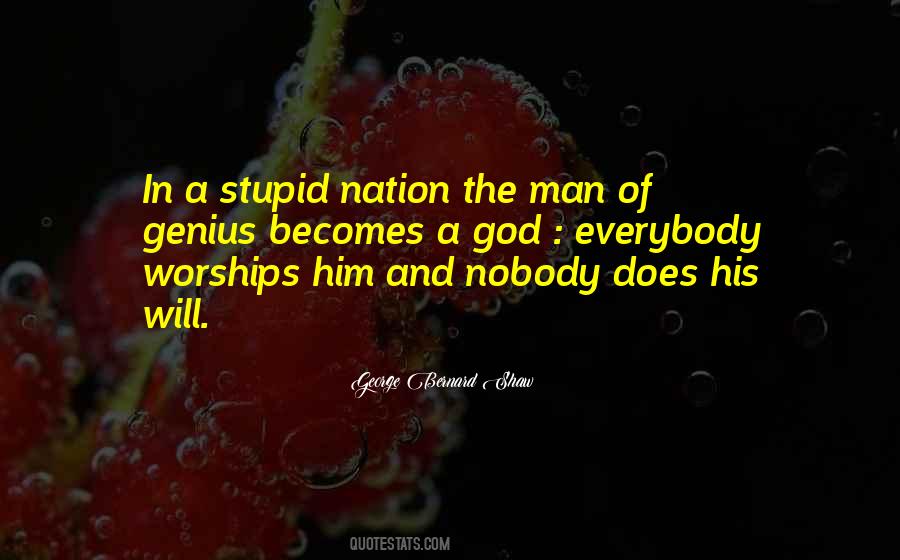 Stupid God Quotes #596288