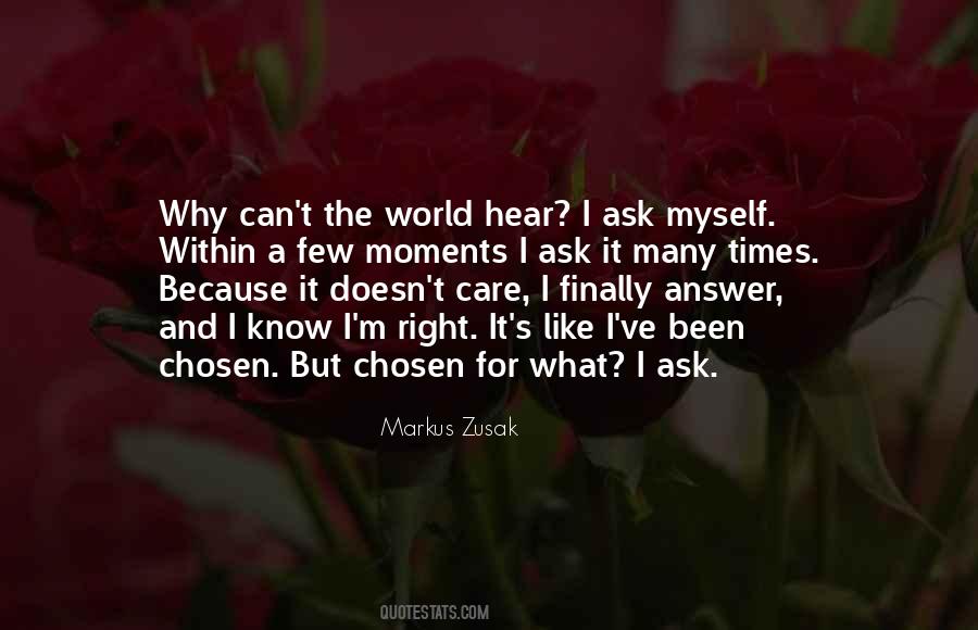 The Chosen Few Quotes #792265