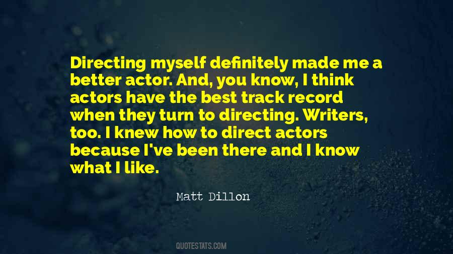 Best Actors Quotes #1049418