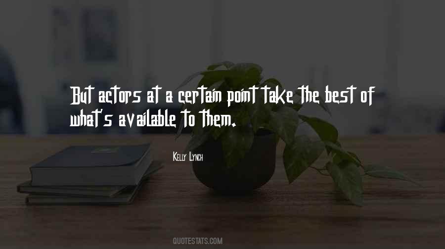Best Actors Quotes #1322567