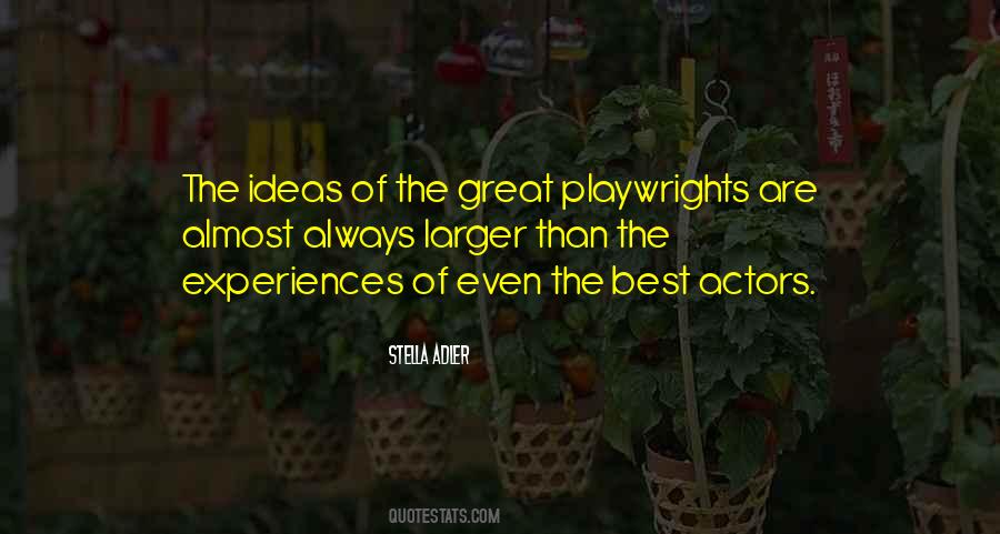Best Actors Quotes #736940