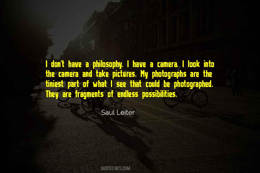 The Possibilities Are Endless Quotes #707523