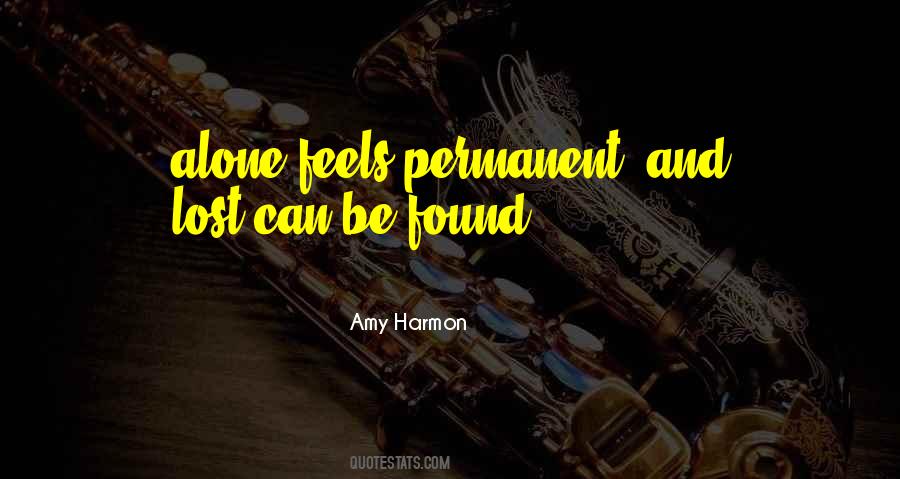 Alone Lost Quotes #1222456