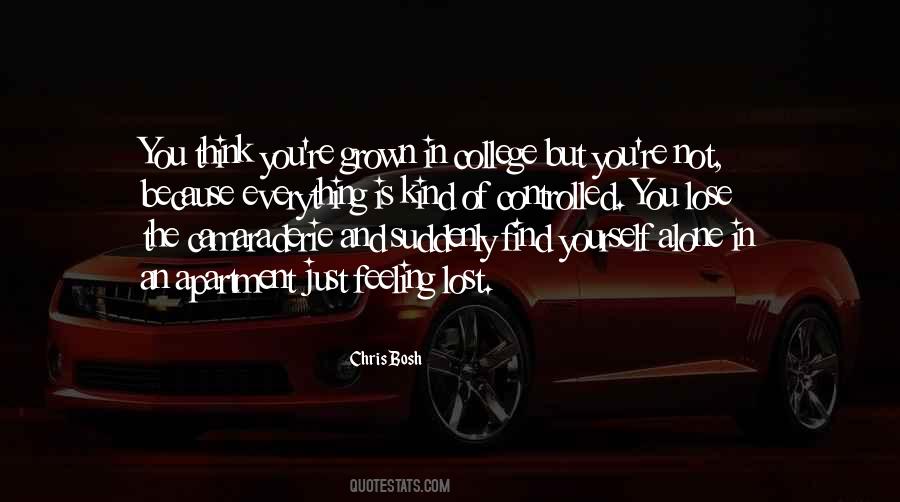 Alone Lost Quotes #1814801