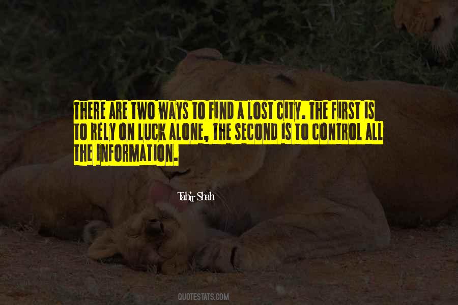 Alone Lost Quotes #747020