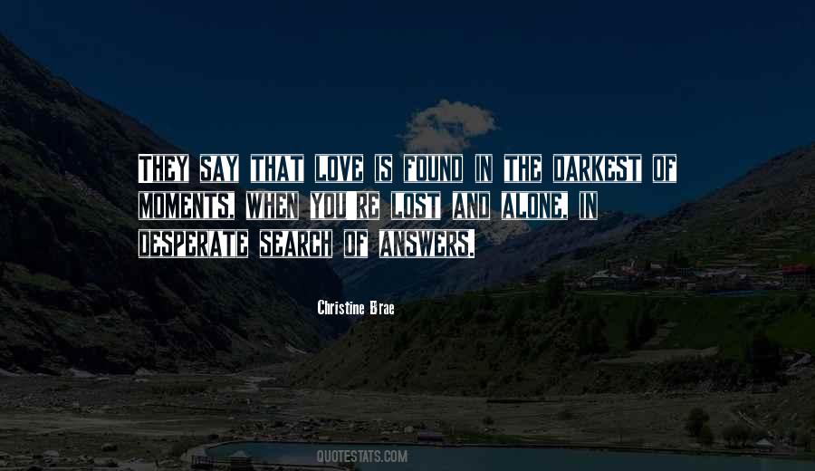 Alone Lost Quotes #814035