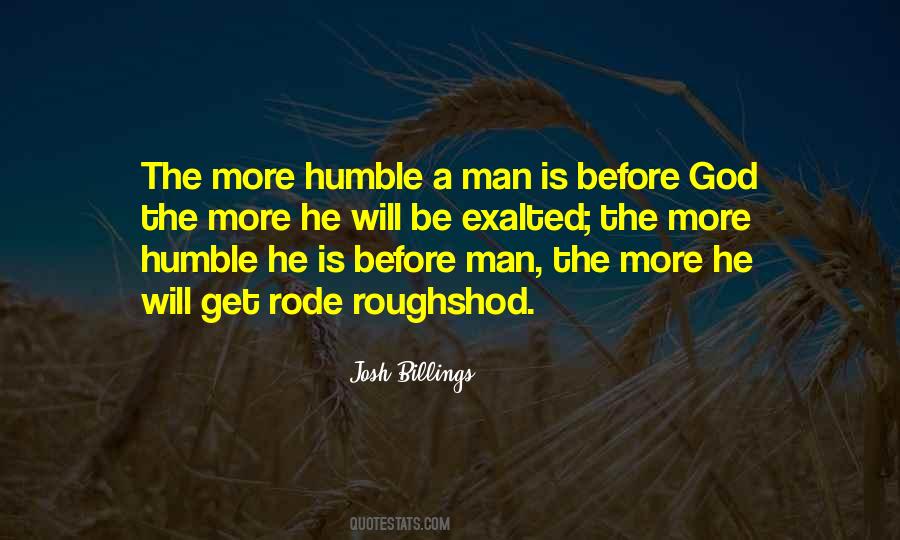 Be More Humble Quotes #600551