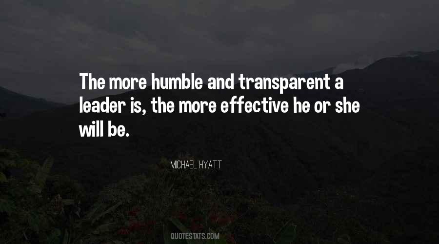 Be More Humble Quotes #817096