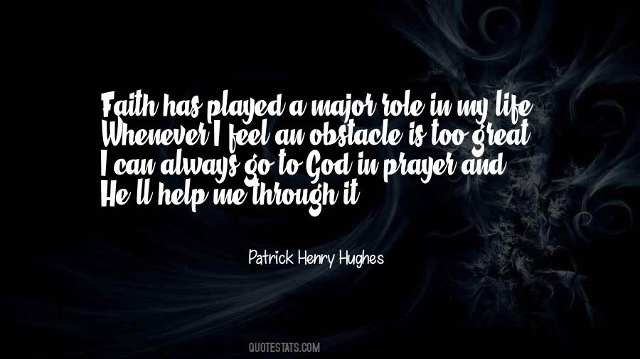 God Obstacles Quotes #1303305