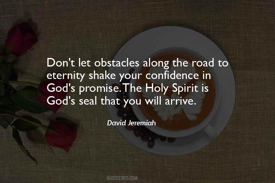 God Obstacles Quotes #1652169