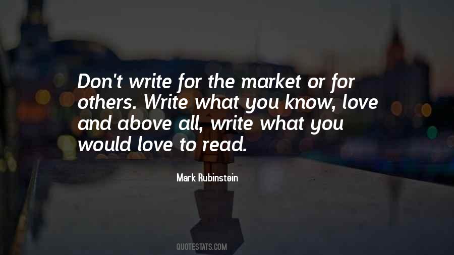 Write What You Know Quotes #1139404