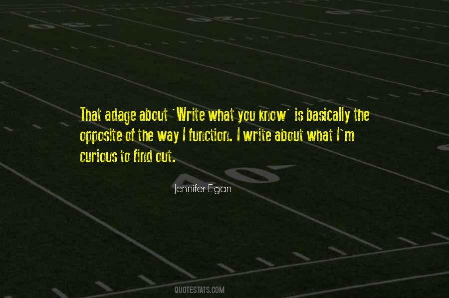 Write What You Know Quotes #215423