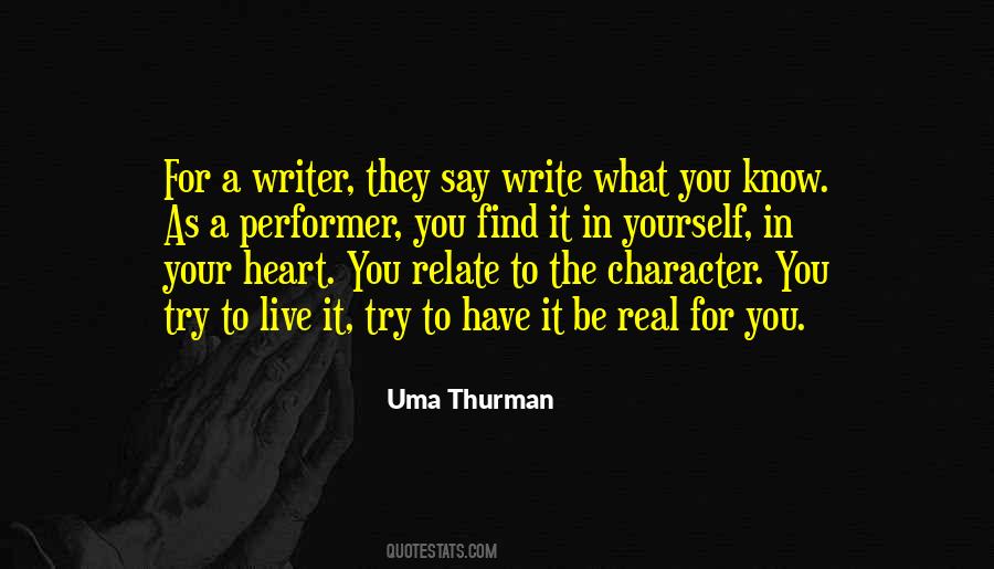 Write What You Know Quotes #445835