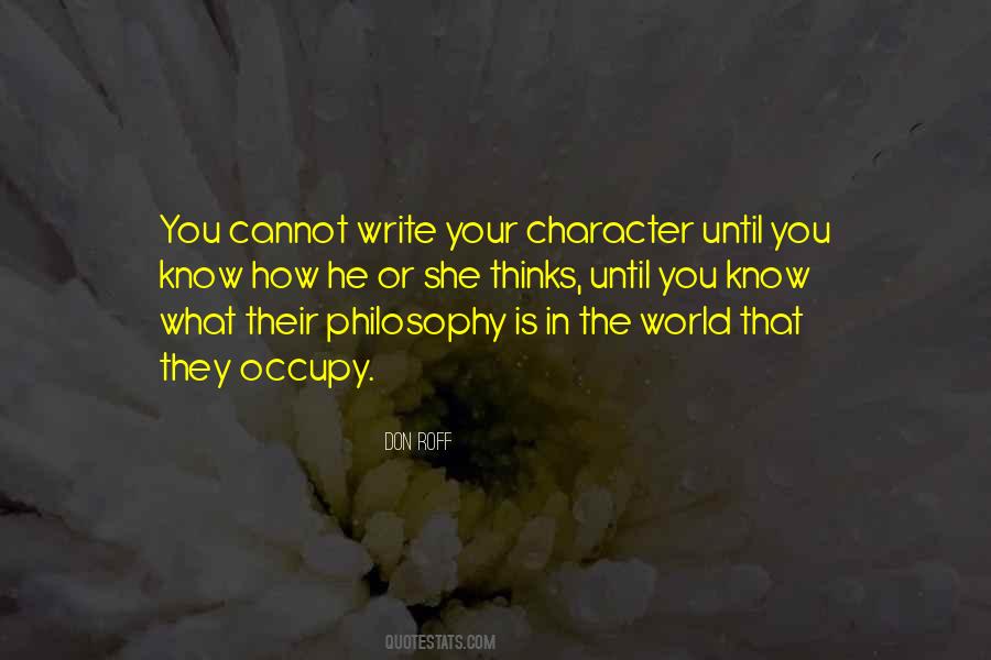 Write What You Know Quotes #567747