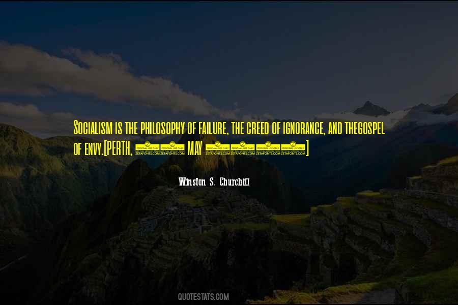 Philosophy Of Failure Quotes #410365