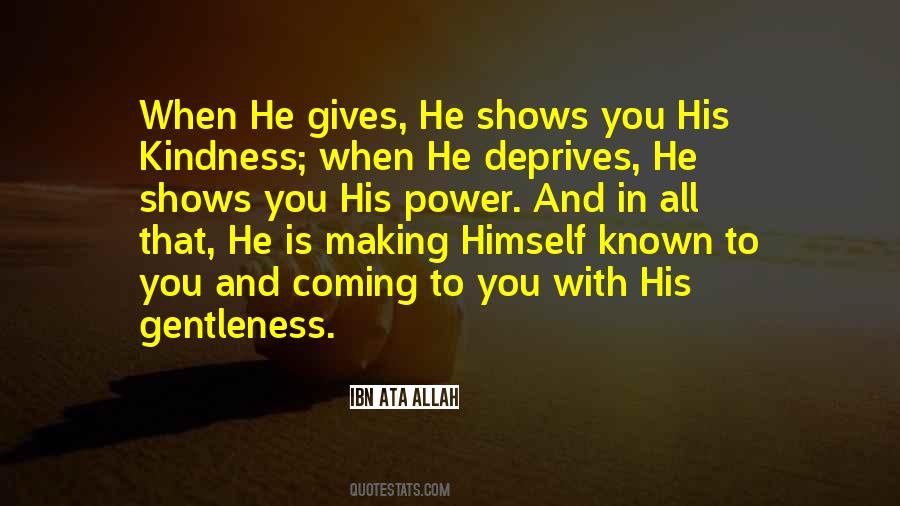 Power Kindness Quotes #962058
