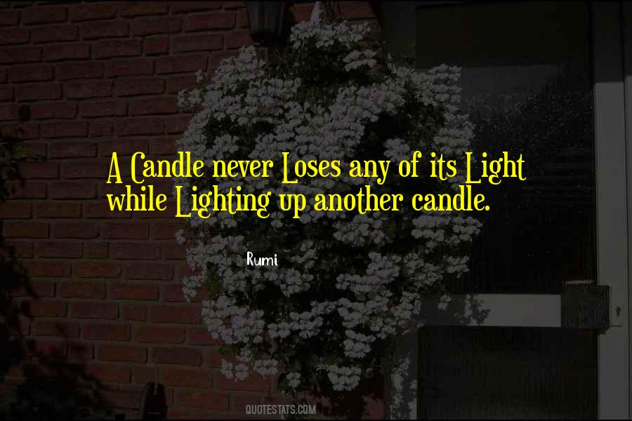 A Candle Light Quotes #1203368